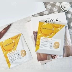 MediAnswer Vita Collagen Mask 37g x 5ea Moisturizing K-Beauty